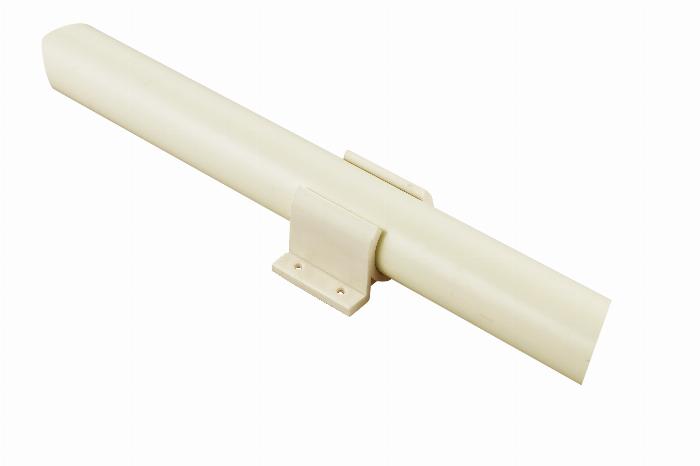Plastic hinge made of plastic 