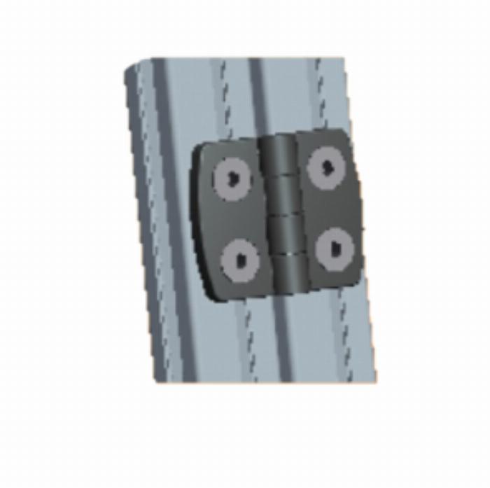 Special Light plastic hinge for profile 30x30