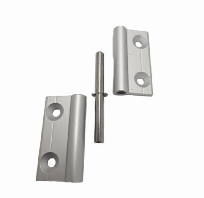Internal Hinge 20, Set with 2 hinge leaf and 1 axis