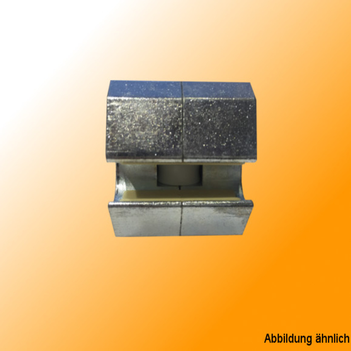 Housing roller bearing for shaft 16mm, 2 rollers