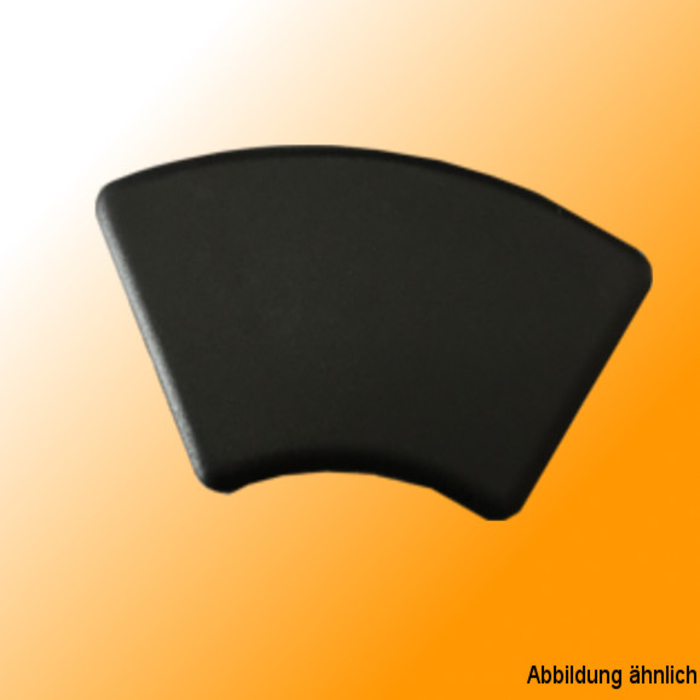 40/80-60° I-Type groove 8 covers in black plastic to cover the front face of the profiles