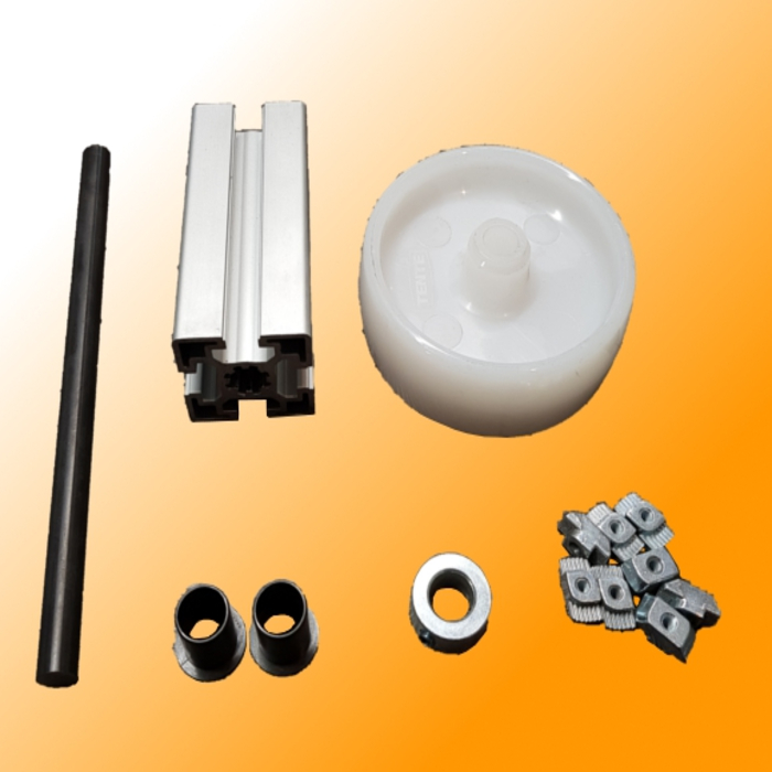 Kit wheel supp for Maker, not assembled and special machining required