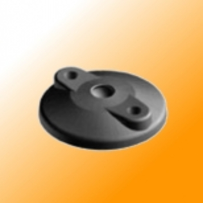Base 120 for Swivel Feet, PA, Series 15, Series 15, with bolt holes