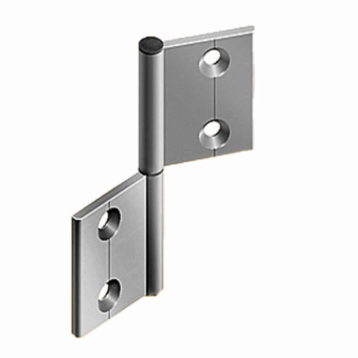 Internal Hinge 20, single hinge leaf