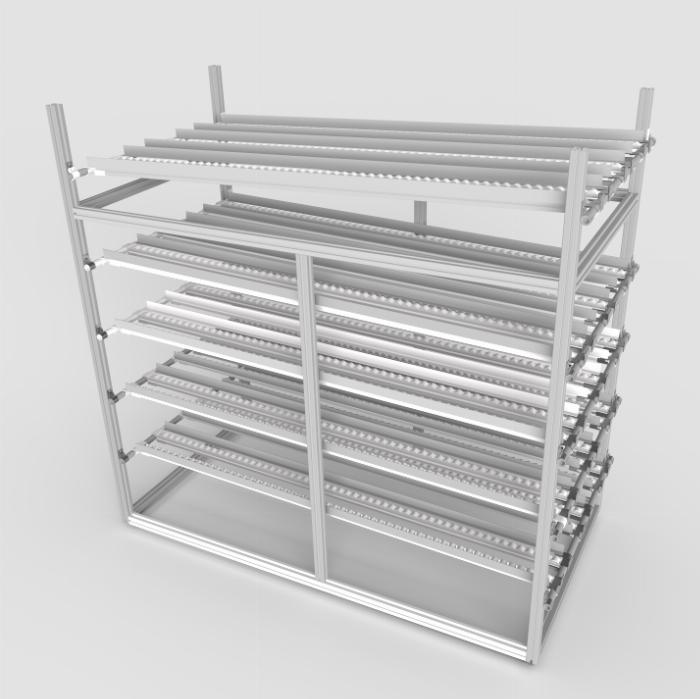 With this configurator you can easily buy the live storage shelf for your desire! 